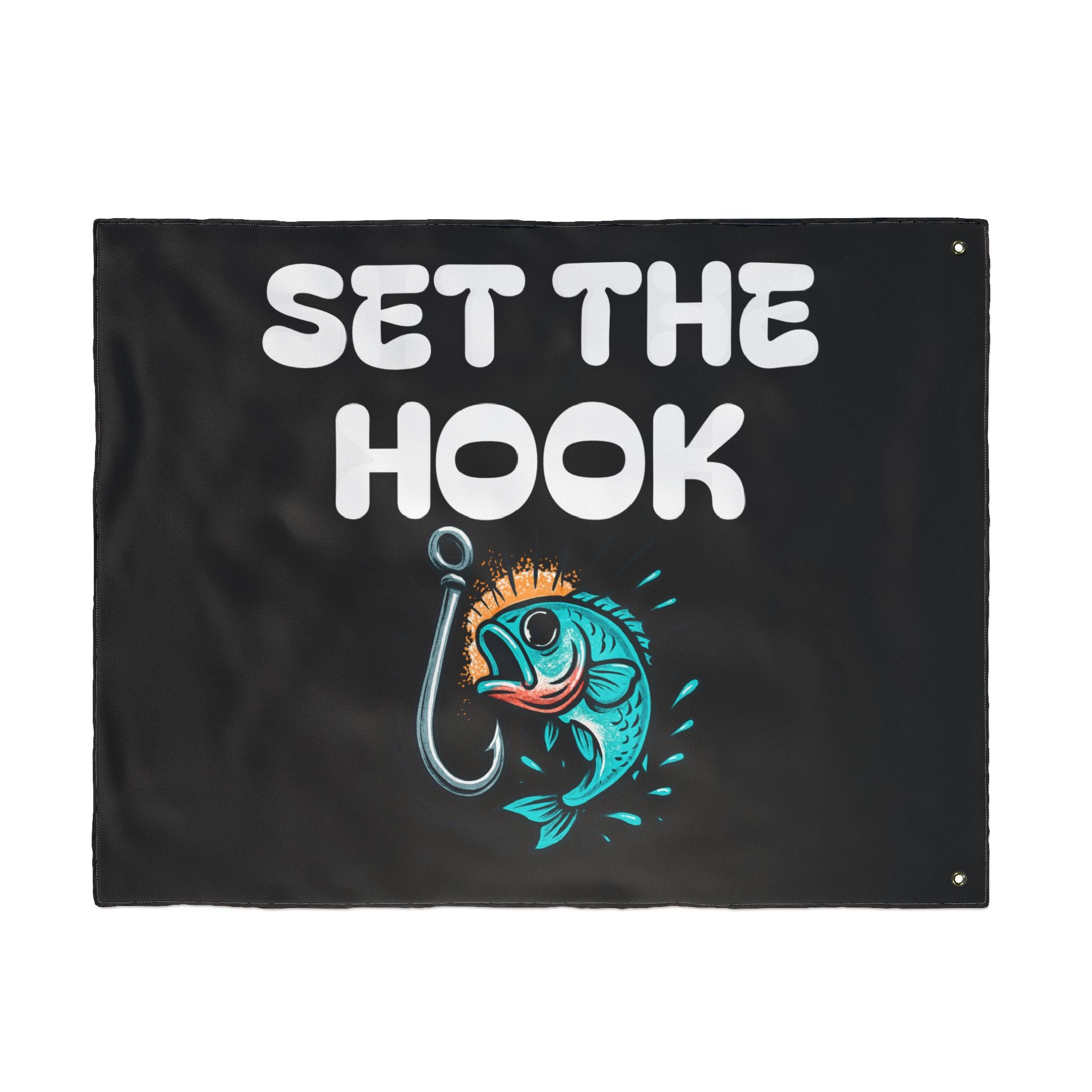 Set the Hook Boat Flag