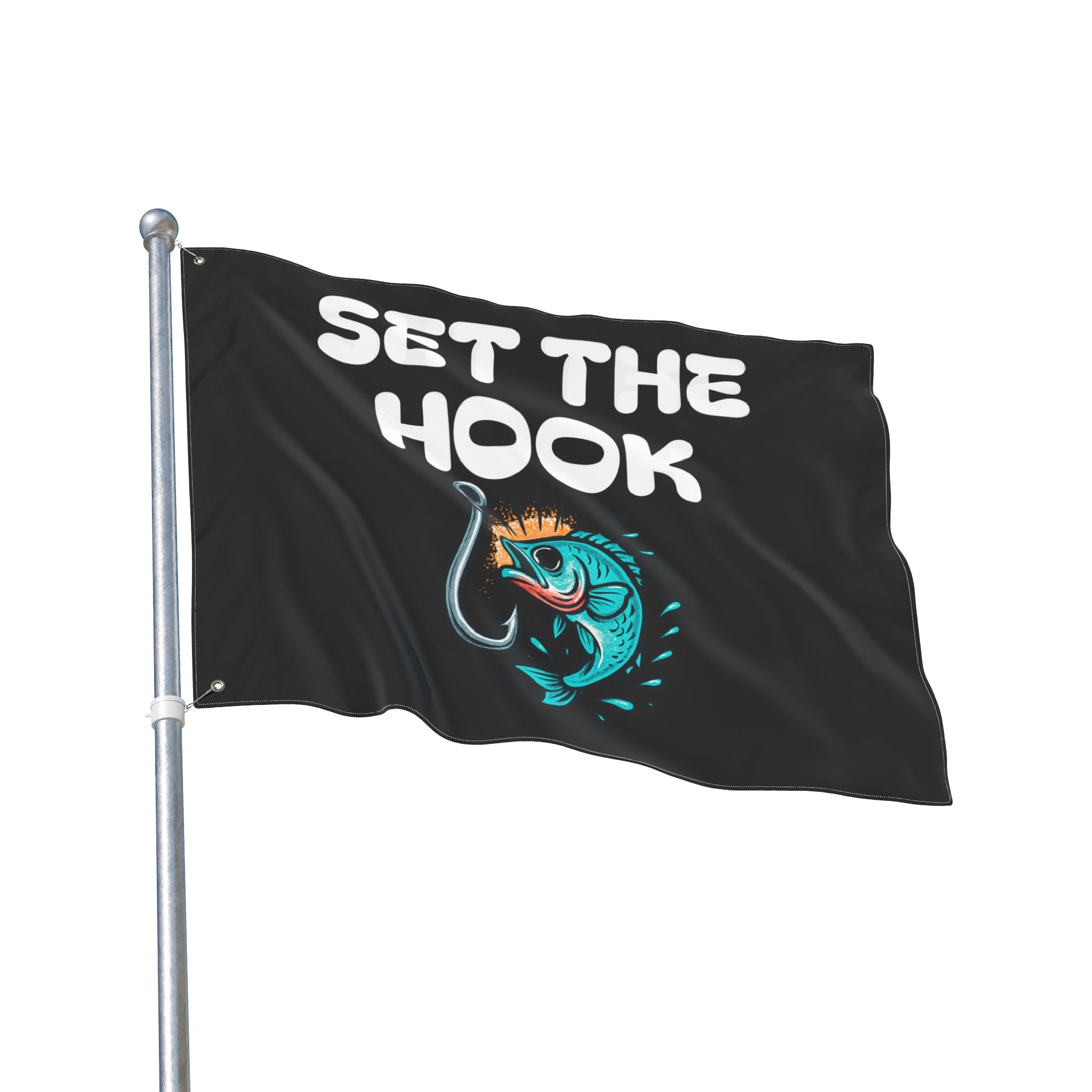 Set the Hook Boat Flag