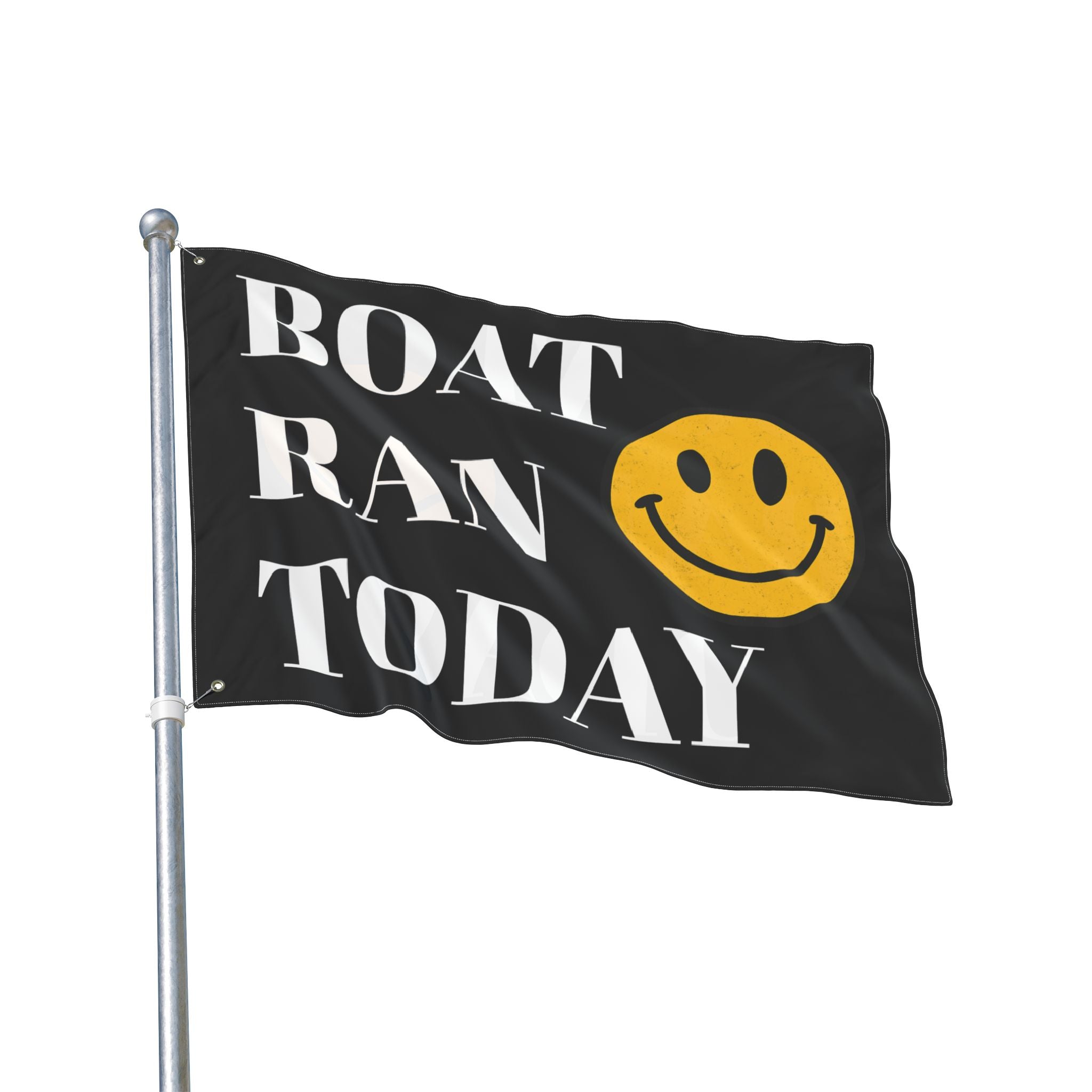 Boat Ran Today Boat Flag