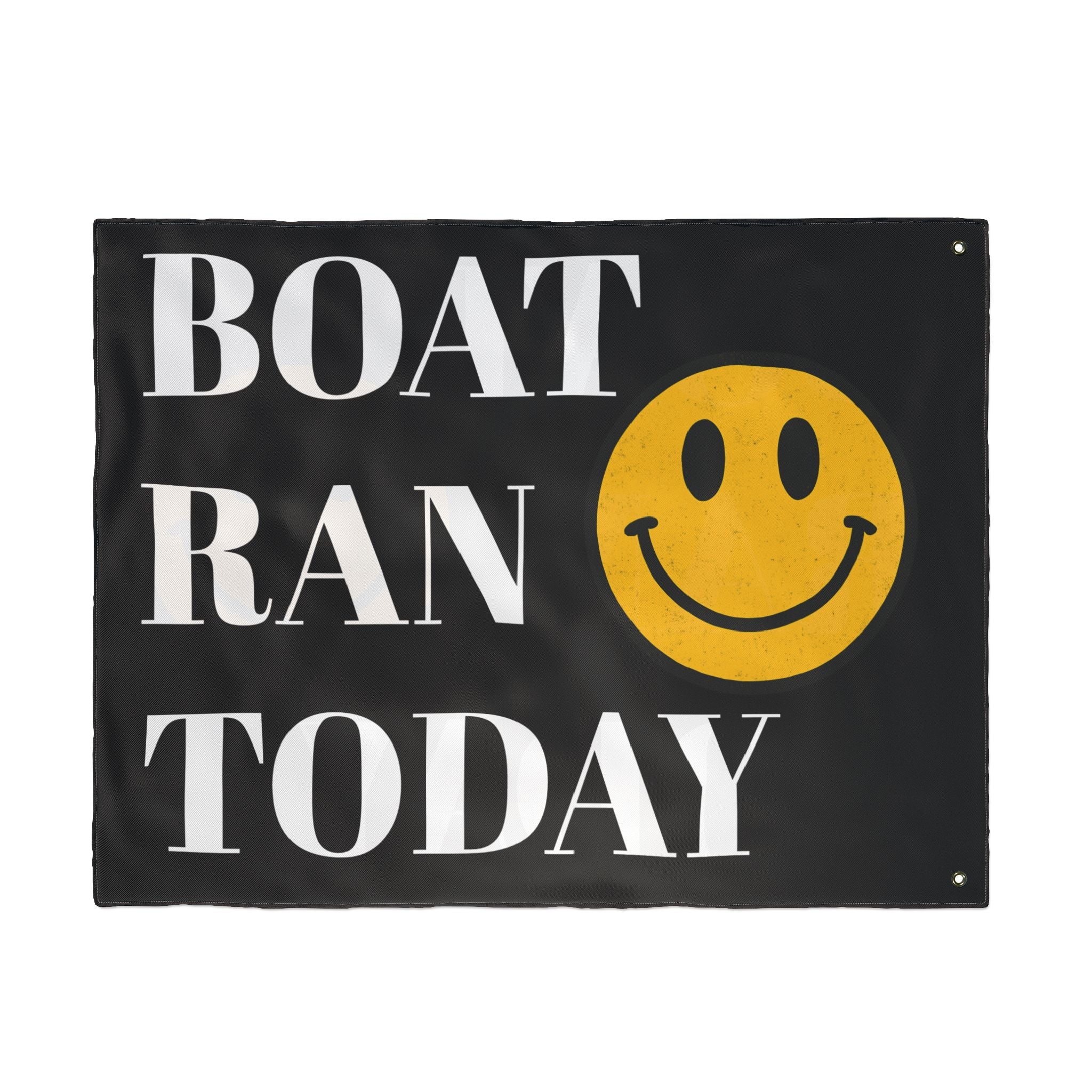 Boat Ran Today Boat Flag