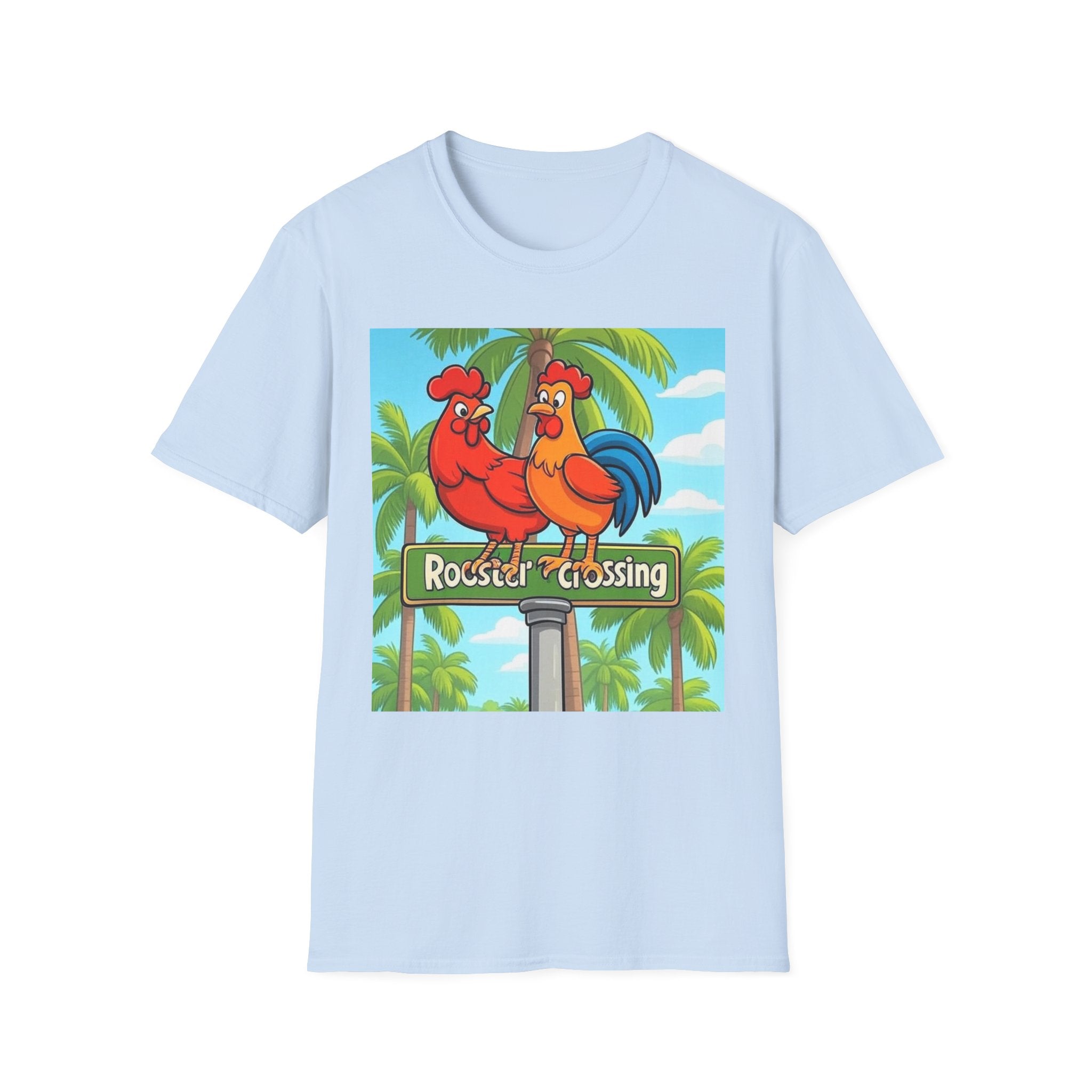 Rooster Crossing Unisex T-Shirt
