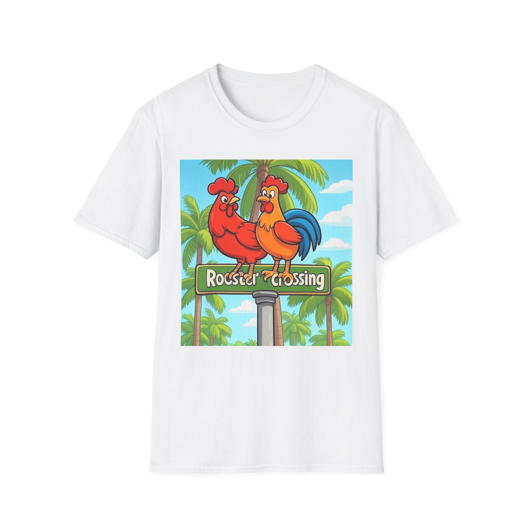 Rooster Crossing Unisex T-Shirt