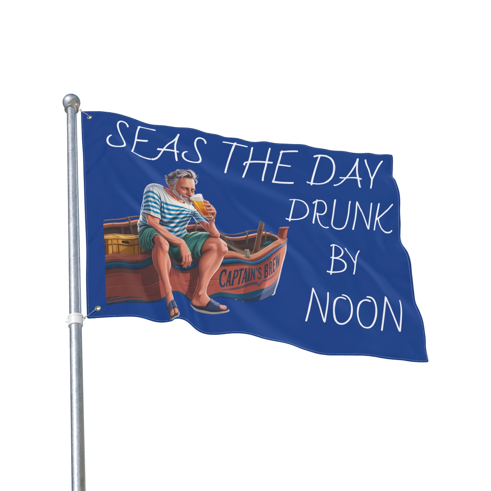 Seas the Day Flag