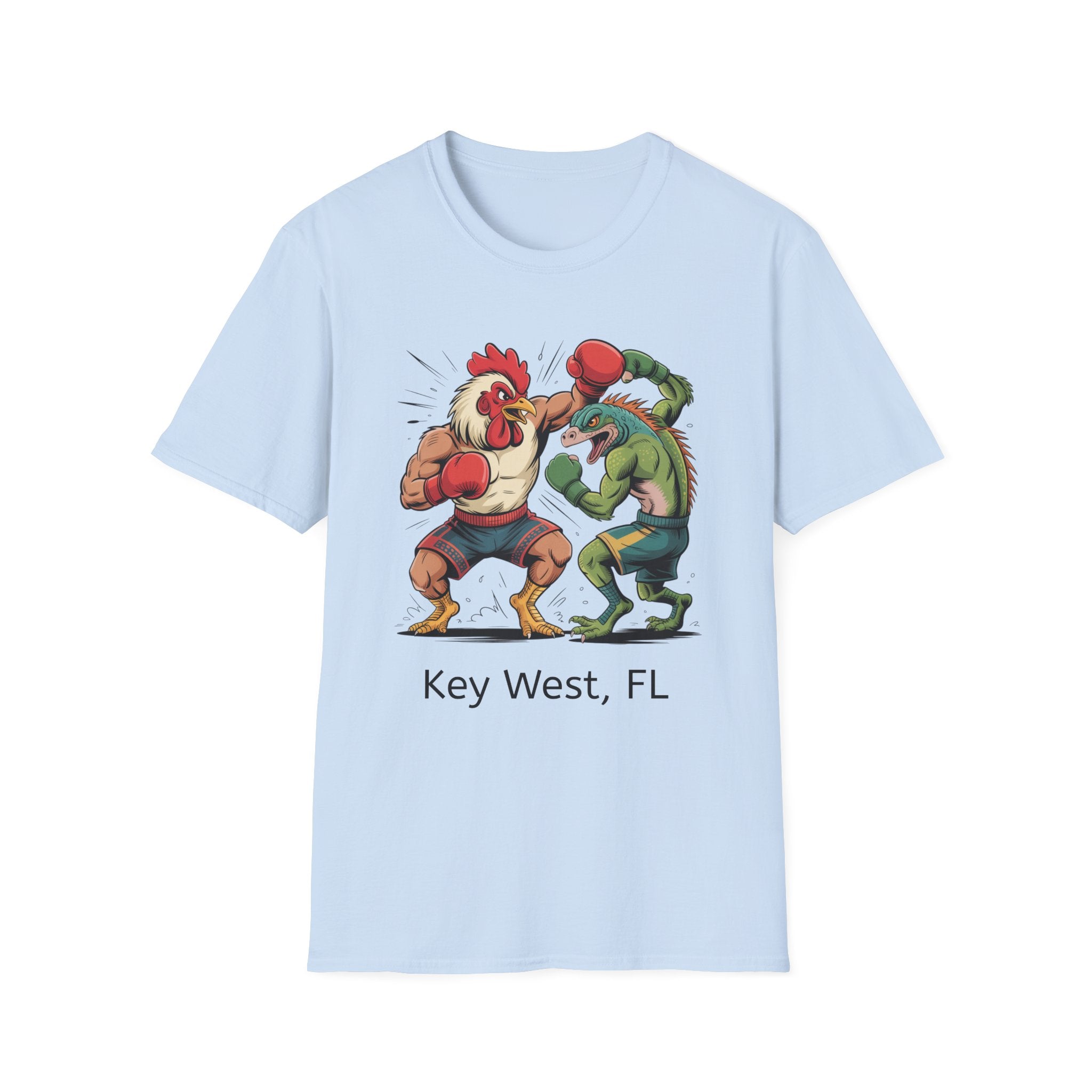 Rooster V Iguana KW Unisex Tee