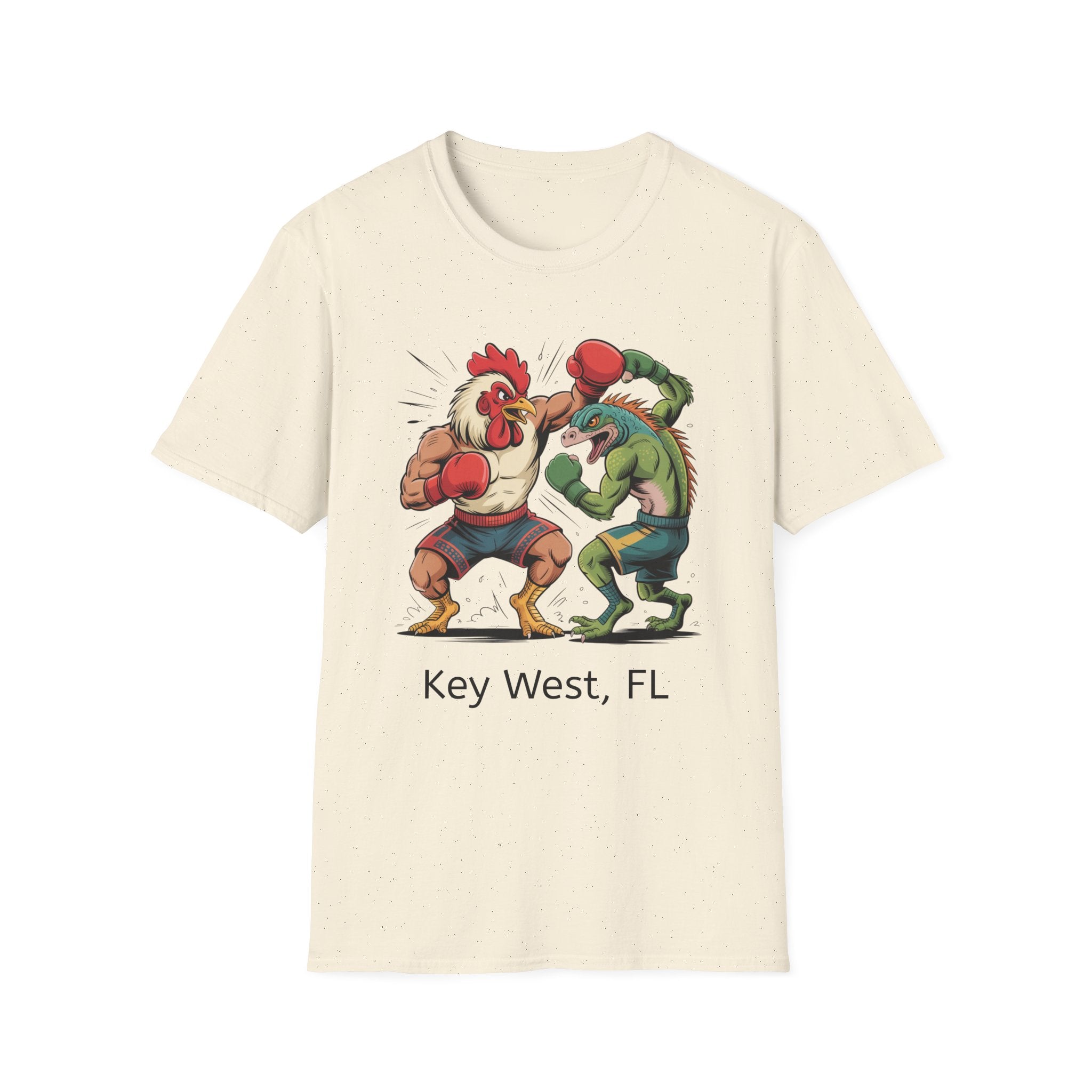 Rooster V Iguana KW Unisex Tee
