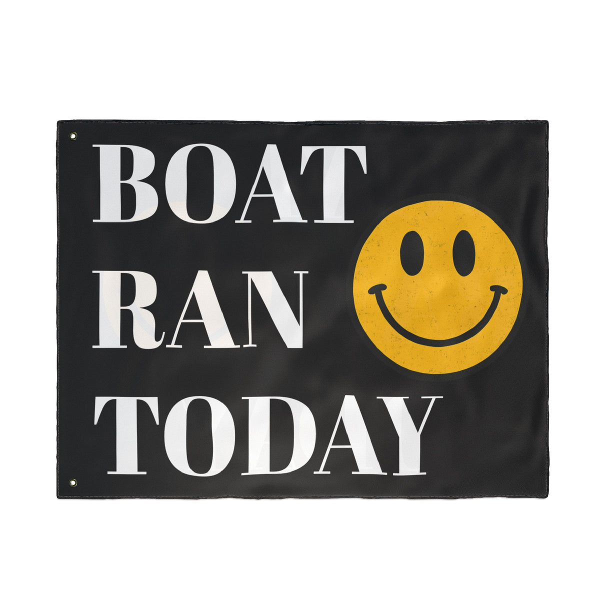 Boat Ran Today Boat Flag