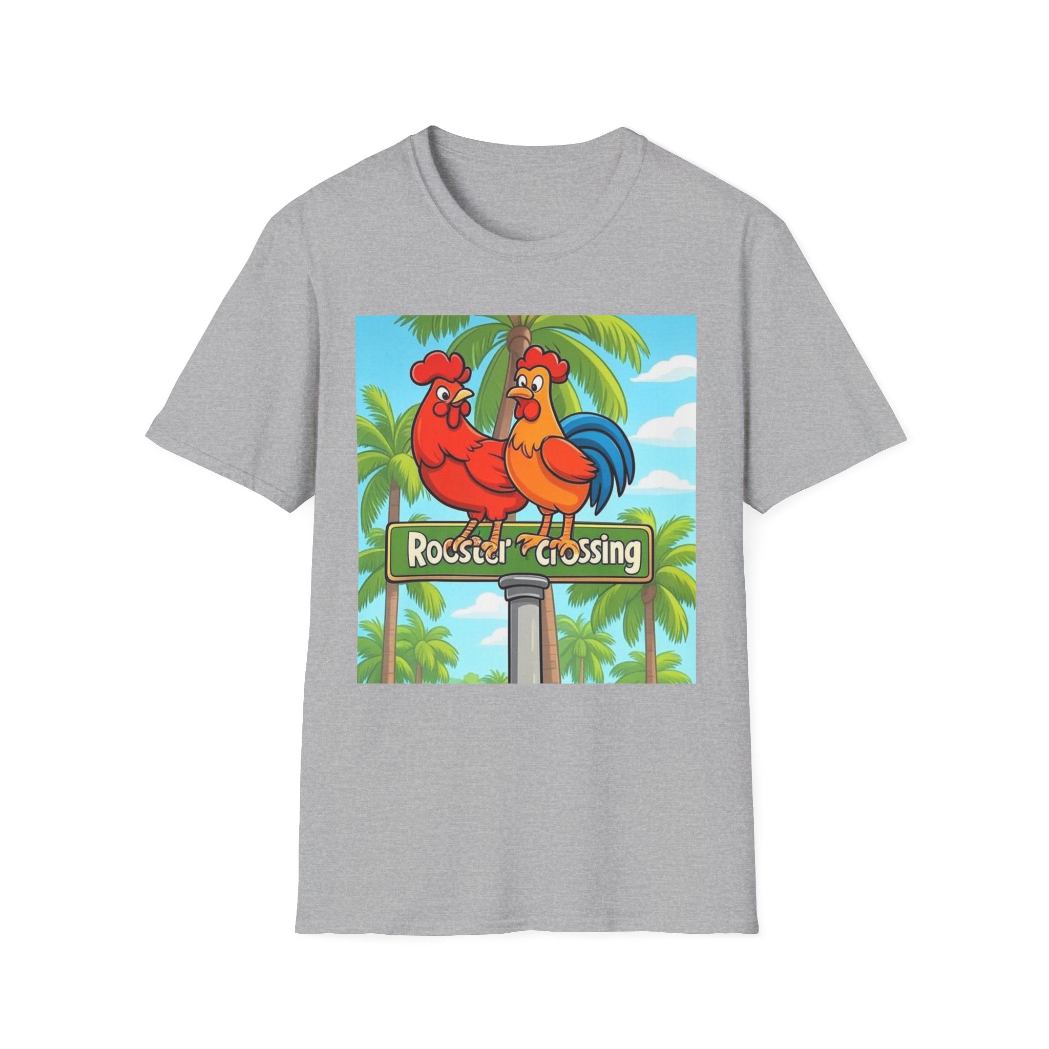 Rooster Crossing Unisex T-Shirt