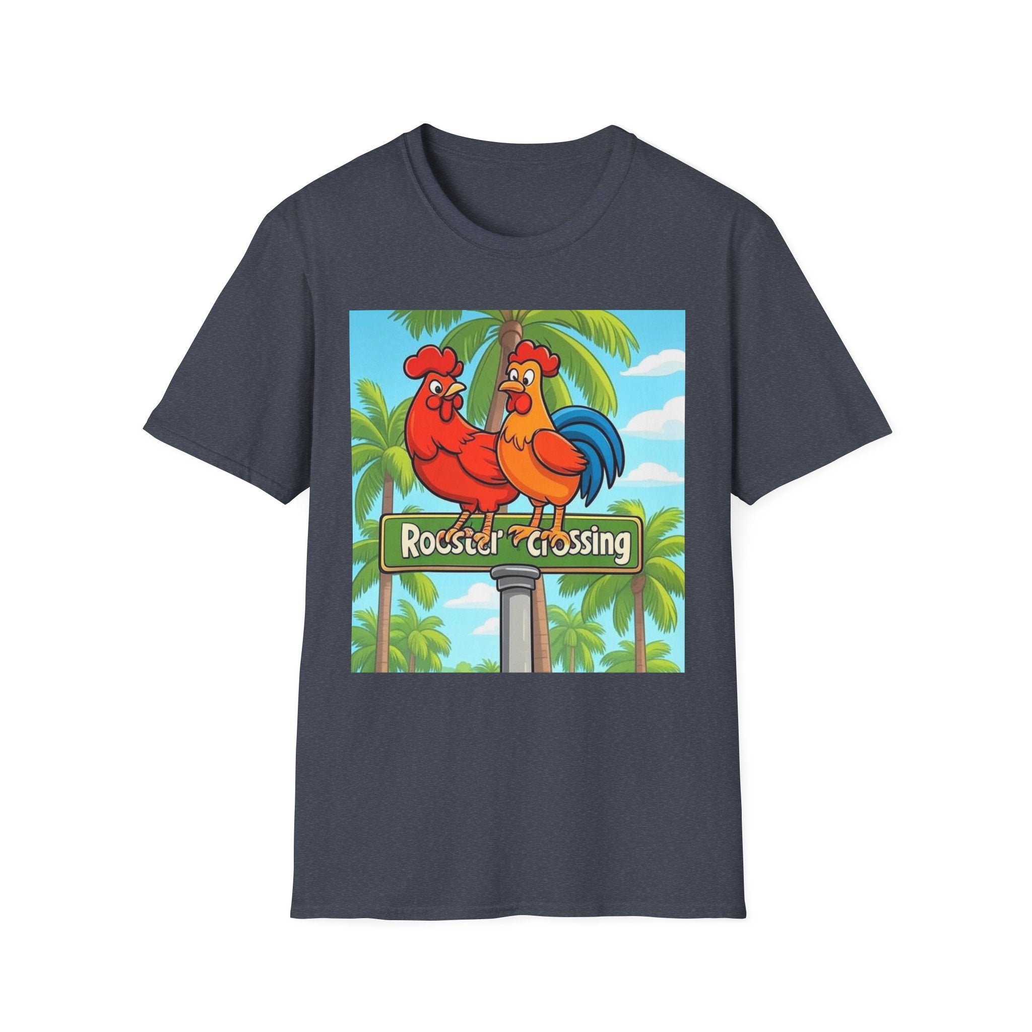 Rooster Crossing Unisex T-Shirt