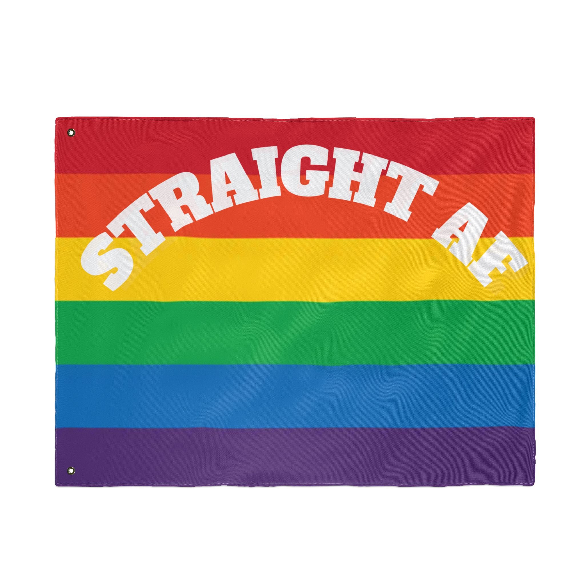Straight AF Boat Flag