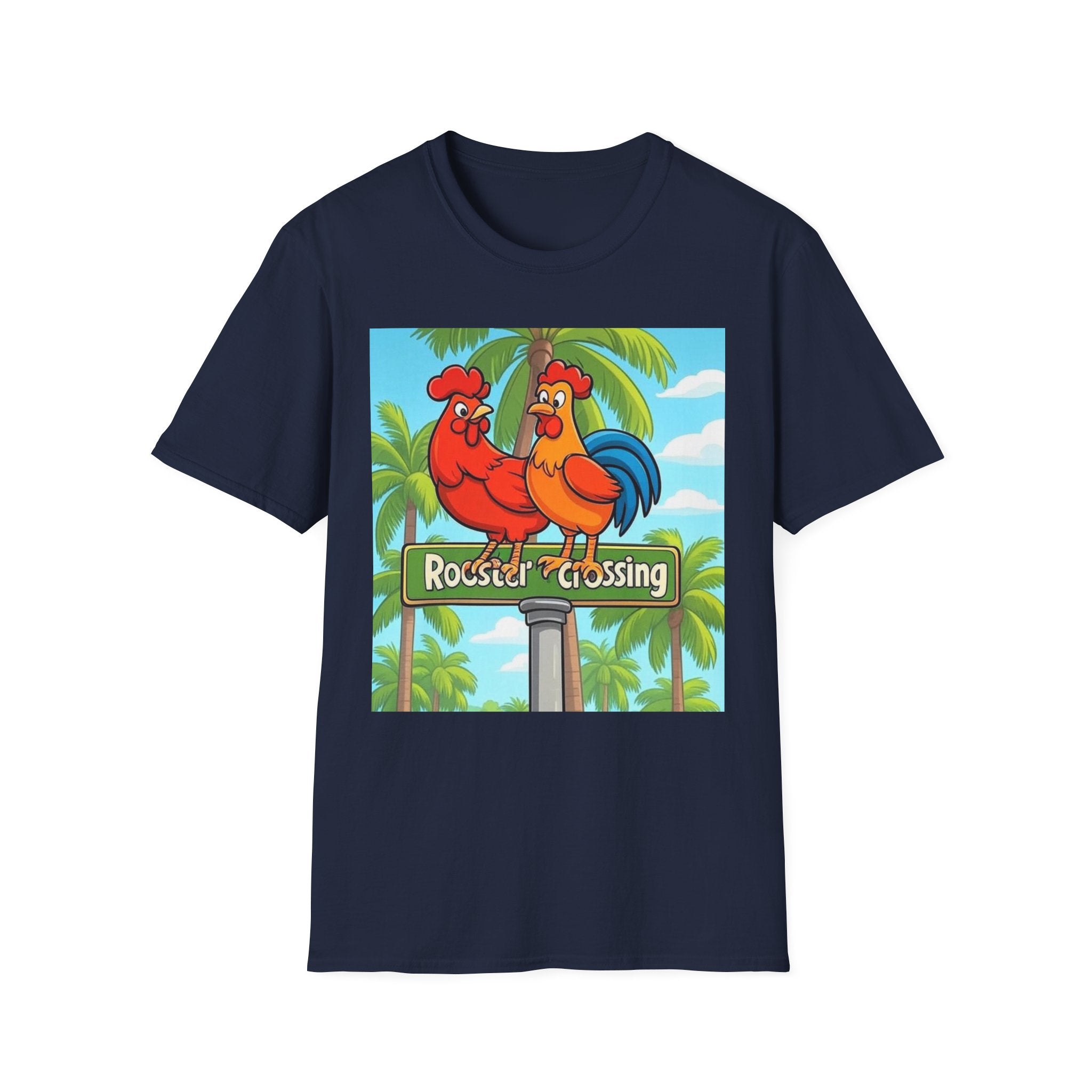Rooster Crossing Unisex T-Shirt