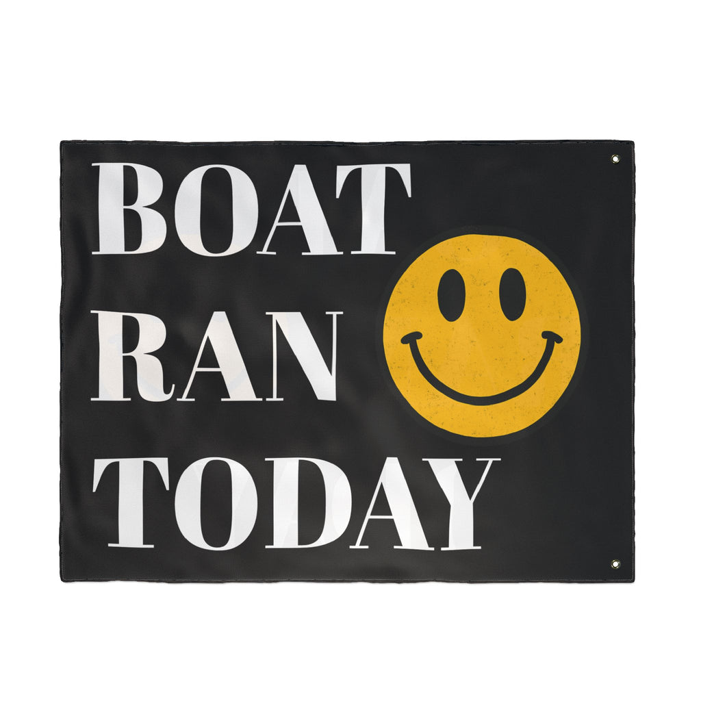 Boat Ran Today Boat Flag