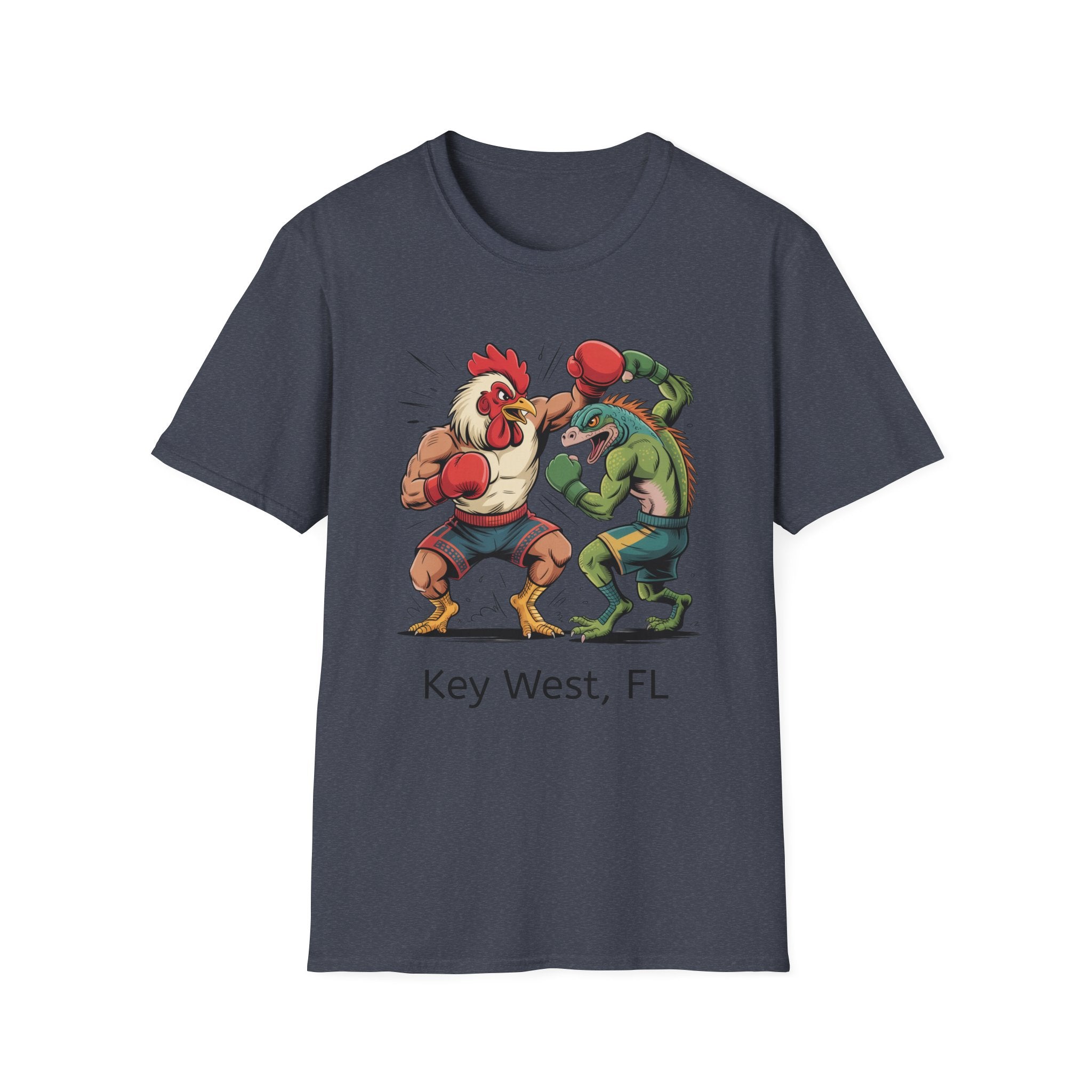 Rooster V Iguana KW Unisex Tee