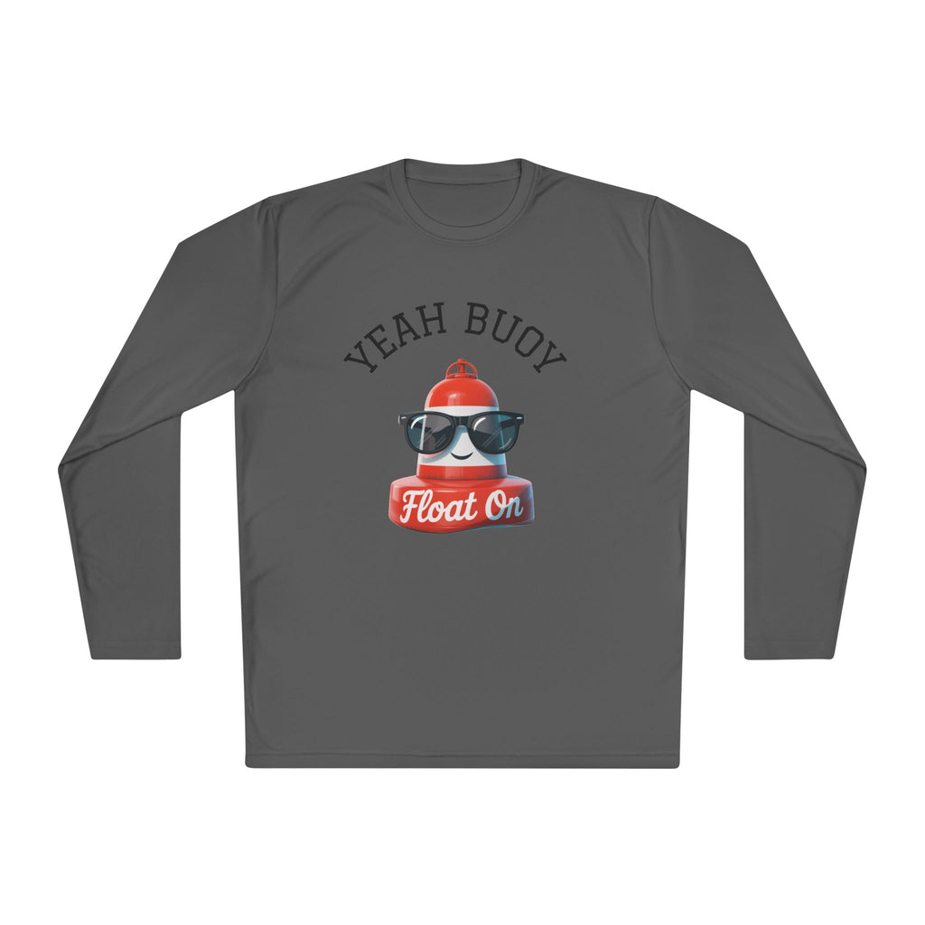 YEAH BUOY Unisex Long Sleeve Moisture Wicking Tee
