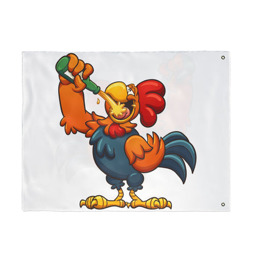 Beer Rooster Flag