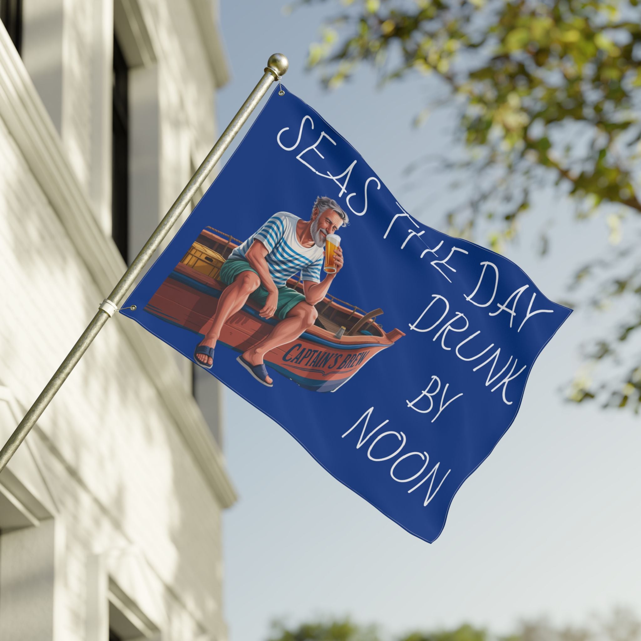 Seas the Day Flag