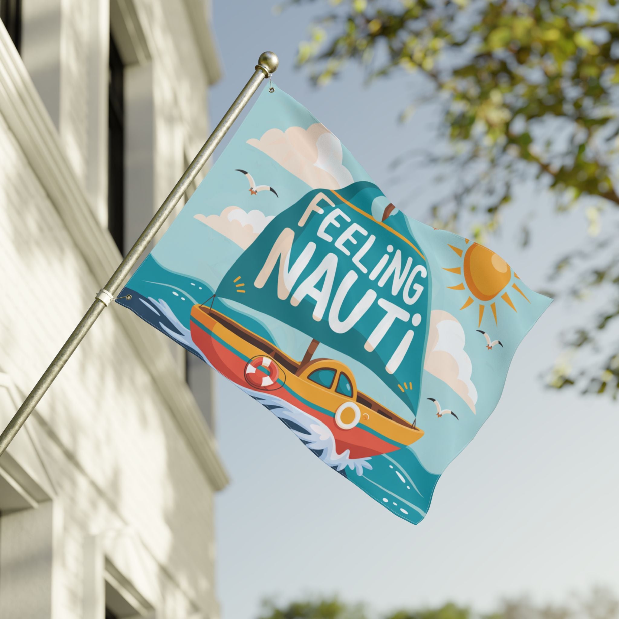 Feeling Nauti Flag