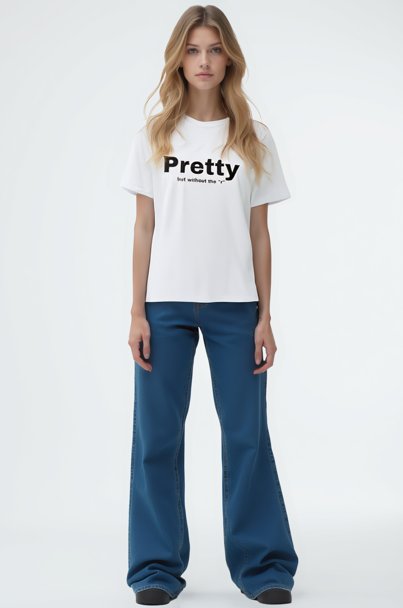 Pretty w/o the "r" Unisex Softstyle T-Shirt