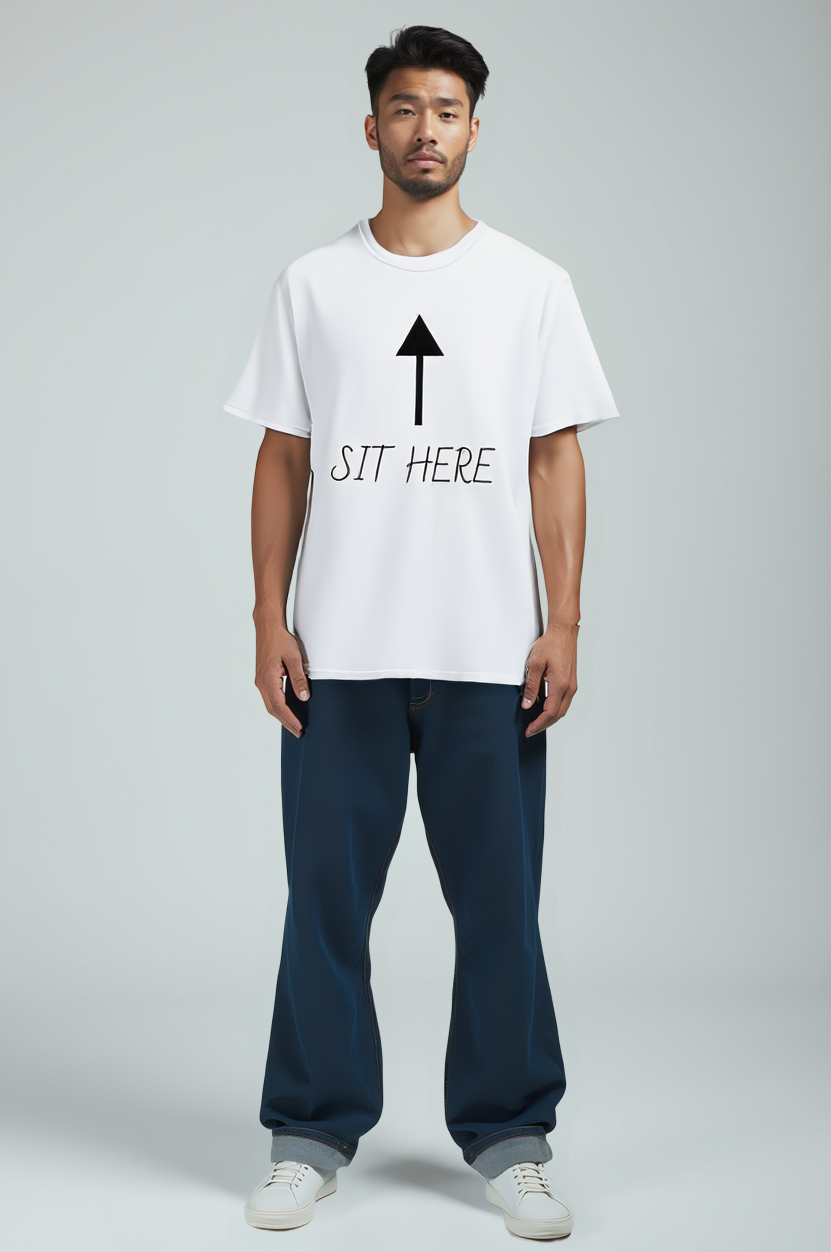 Sit Here Tee